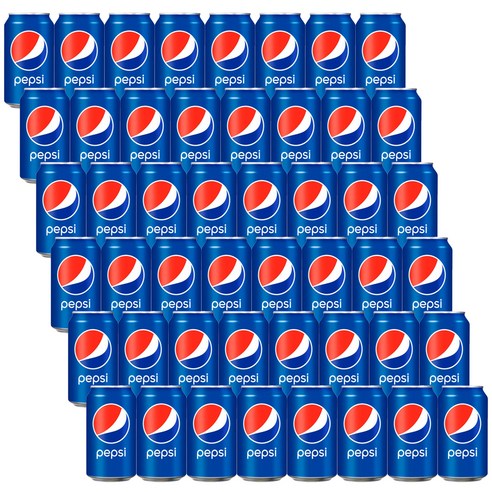 롯데칠성음료 펩시 콜라캔 업소용, 355ml, 48개