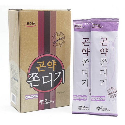자연공유 곤약쫀드기, 35g, 20개