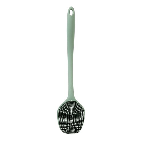 파스텔 실리콘 다용도 청소솔, 그린, 1개