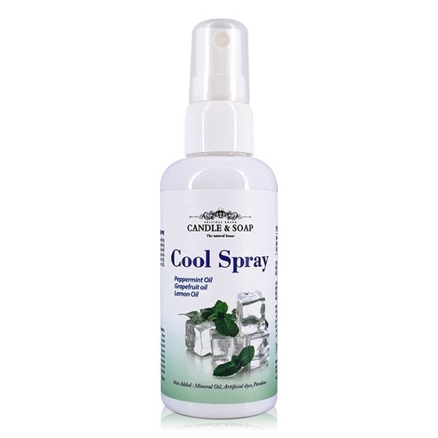 캔들앤솝 피부에 뿌리는 쿨스프레이 바디미스트 페퍼민트향, 100ml, 1개