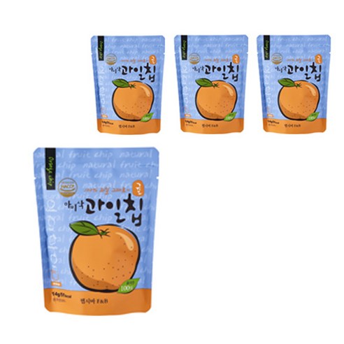아비삭 과일칩, 14g(1개), 4개