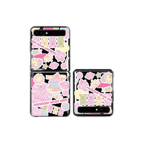 바니몽 디자인 유니크팝 클리어 하드 휴대폰 케이스