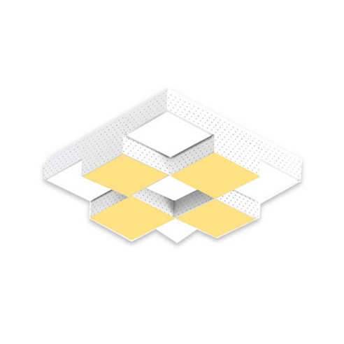 비스코엘이디 LG칩 LED 거실등 퍼즐 150W 전구색 4등 + 주광색 5등, 전구색 + 주광색