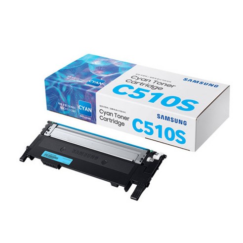 삼성전자 컬러 레이저프린터 토너, 사이안(CLT-C510S), 1개