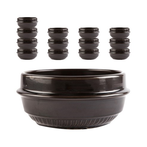 깨끗한뚝배기 깨뚝 찌개솥, 3호(상부외경 162mm), 14개