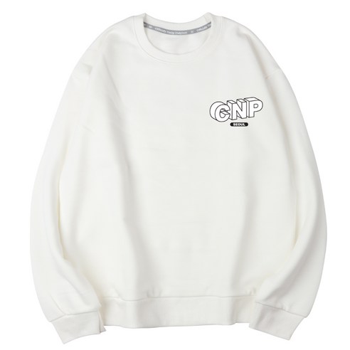 벤힛 CNP 세미 오버핏 특양면 맨투맨