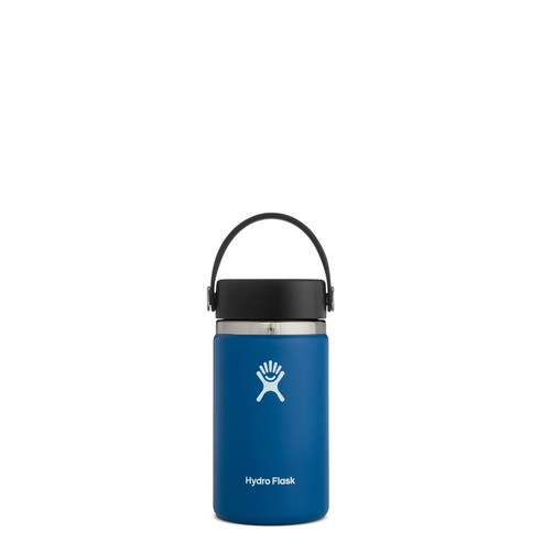 하이드로플라스크 와이드 마우스 보온 보냉 텀블러, 코발트, 354ml