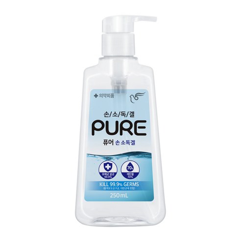 피죤 퓨어 손소독겔, 250ml, 1개