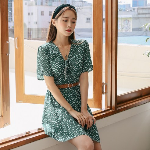 벤디스 여성용 제시 미니 러블리 여름 비치 원피스 H298