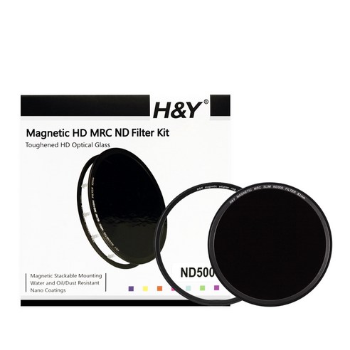 에이치앤와이 HD MRC IR ND500 마그네틱 필터 82mm, HNY HD MRC IR ND500