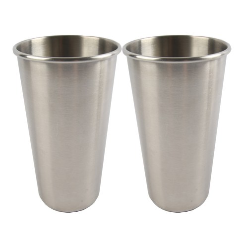 아이메이트 스테인레스 파인트컵 500ml, 2개