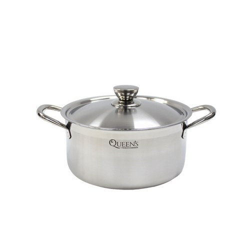 키친아트 퀸즈 통3중 스텐레스 양수 냄비, 20cm, 1개