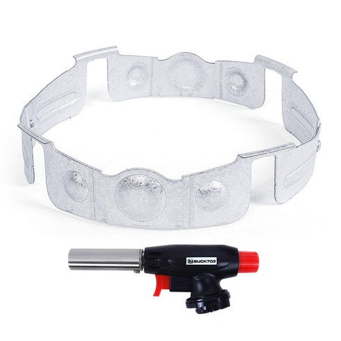 바람 걱정 없이 캠핑 요리를 즐기세요! 벅703 바람막이 세트가 함께합니다.