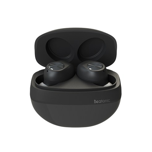 앱코 BEATONIC 블루투스 이어폰, E07, 블랙