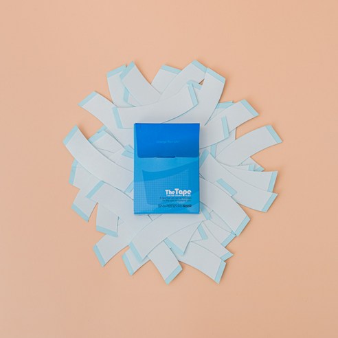 하이모 더 테이프 망사 소재용 앞이마 가발 테이프 40p, 1개