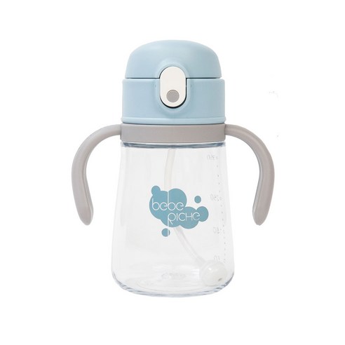 베베리쉬 트라이탄 빨대컵 360ml, BLUE, 1개