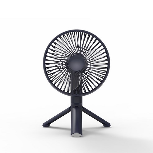 애니클리어 핸디팬 삼각대 휴대용 선풍기, PDB-MF100, 네이비