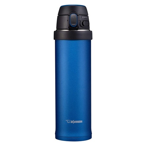 조지루시 플립앤고 보온보냉 원터치 텀블러 SM-QAF, 블루(AK), 600ml