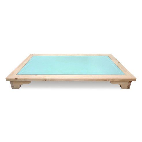 힐링타임 원목 파스텔 테이블형 쿨매트 NH-3122, 민트, 1개