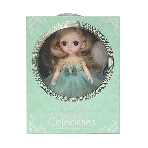 이티엔 사리엘 베이비 구체관절인형, 16cm, 클로이 민트, 1개