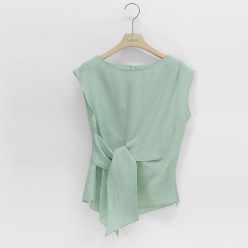 안젤로비안코 Wide Ribbon Blouse 블라우스