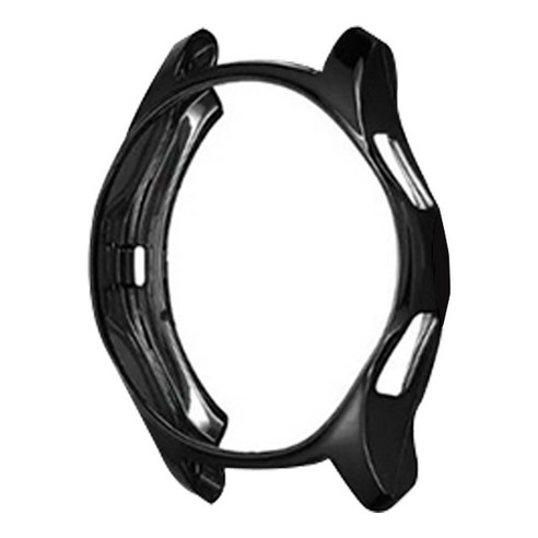 일곱 갤럭시워치 액정 보호 케이스 46mm, 블랙, 1개
