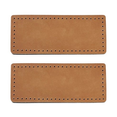 인조가죽 가방바닥 직사각형 23 x 9 cm, 베이지, 1개