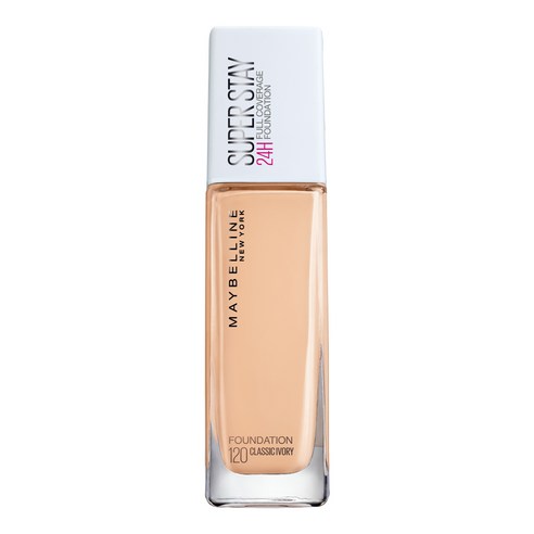 메이블린 뉴욕 슈퍼스테이 파운데이션 30ml, 120 클래식 아이보리, 1개