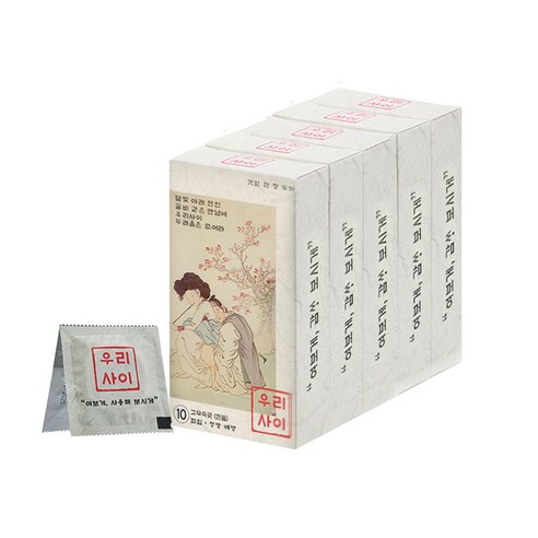우리사이 울트라씬 콘돔, 10개입, 5개