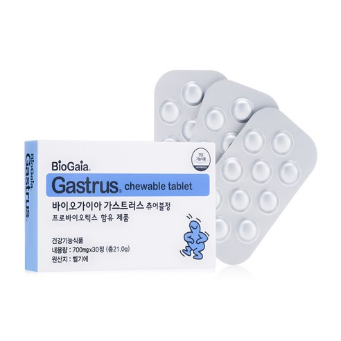 바이오가이아 가스트러스 프로바이오틱스 츄어블정, 30정, 1개