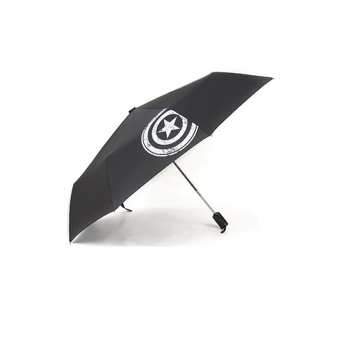 마블 캡틴아메리카 크랙 3단 완전 자동 우산 58cm