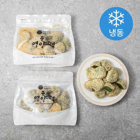 착한마을마음이가 쑥영양떡 (냉동), 300g, 4입