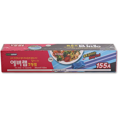 에버랩 쉽게 잘라쓰는 대용량 슬라이딩 컷팅랩 30cm x 155 m, 1개