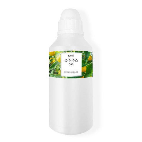 아제르퍼시픽 프래그런스 오일 1000ml + 시향지 3종 랜덤발송 세트, 유주주스 54A