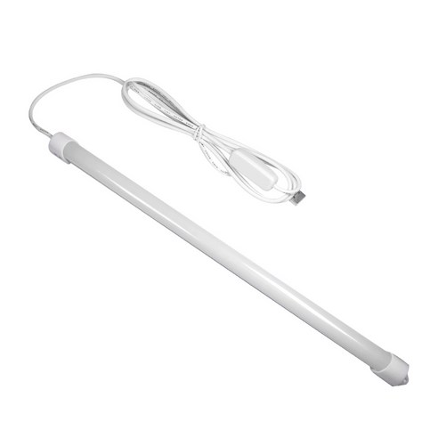 유커머스 자석 USB LED바 3색 4버튼 램프 35cm + 리모컨 세트