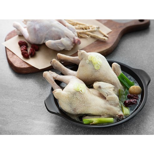 건강하고 맛있는 보양식의 완성