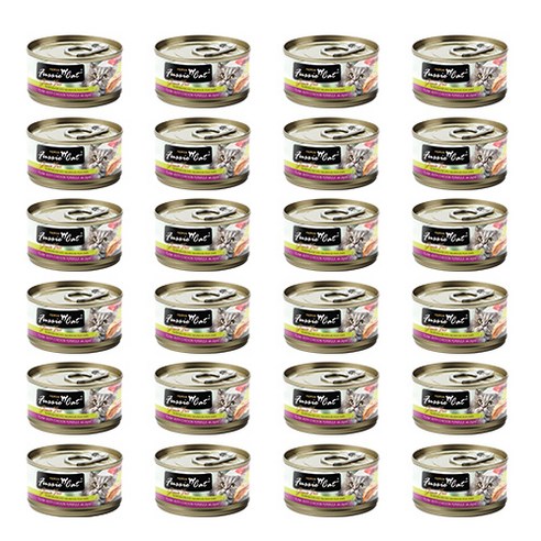 퍼시캣 전연령용 캣 프리미엄 주식캔, 80g, 닭+참치, 24개