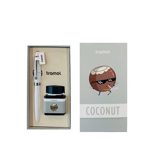 tramol 프레쉬 만년필, EF, COCONUT