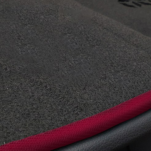 토드 프리미엄 차량 대시보드 부직포 커버 블랙+와인 테두리, 볼보, S90 2017년식