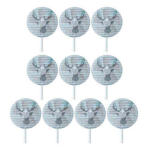 블럭마트 선풍기 안전 그물 커버 10p, TYPE 1, 10개