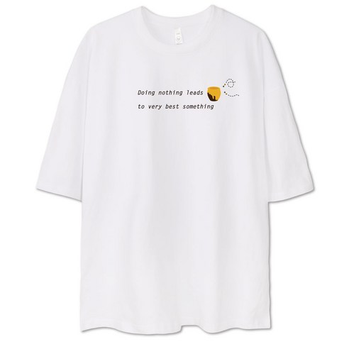 벤힛 꿀단지 오버핏 빅사이즈 반팔 티셔츠