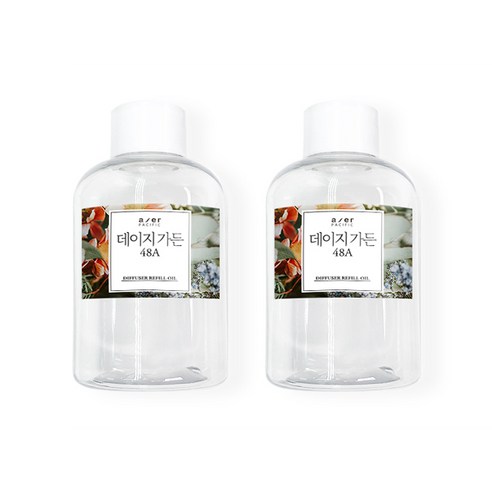 아제르퍼시픽 레스쁘리 디퓨저 오일 리필액 150ml x 2p + 시향지 랜덤발송 3종 세트, 데이지가든(48A)