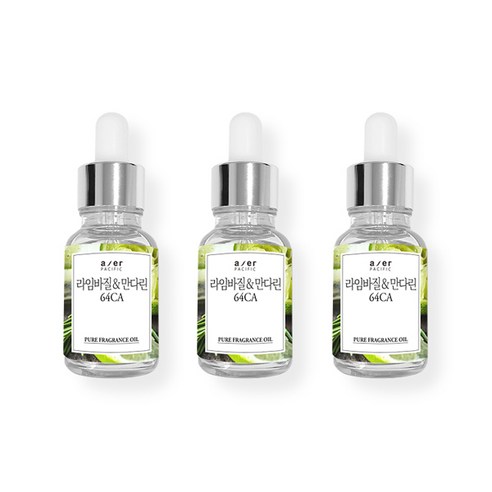 아제르퍼시픽 프래그런스 디퓨저 베이스오일 3p, 라임바질 앤 만다린 64CA, 30ml