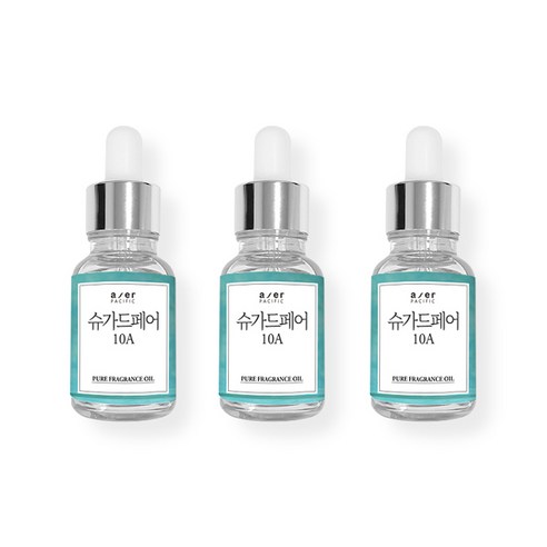 아제르퍼시픽 프래그런스 디퓨저 베이스오일 3p, 슈가드페어 10A, 30ml