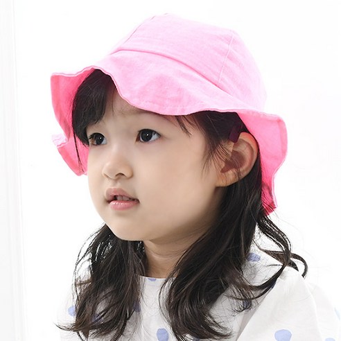 무슈 여아용 네온 살랑 썬햇