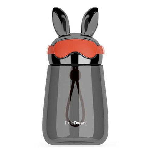 푸코 래빗 파일럿 보틀, 블랙, 400ml