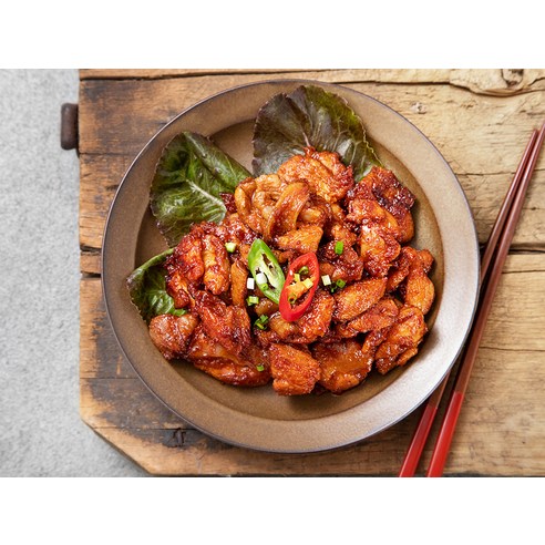 스트레스를 날려주는 화끈한 매운 춘천닭갈비