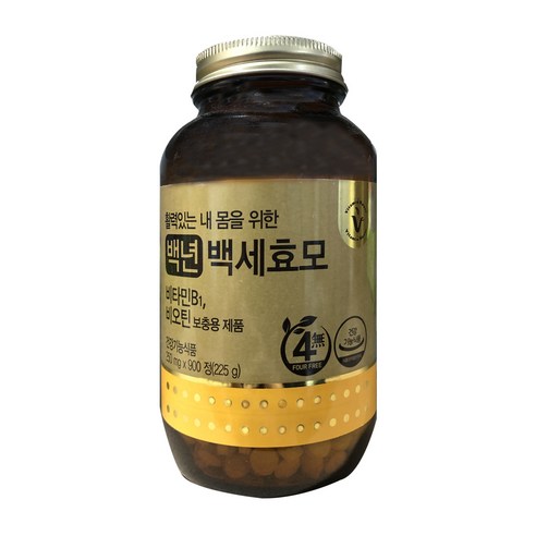 비타민하우스 백년백세효모, 900정, 1개
