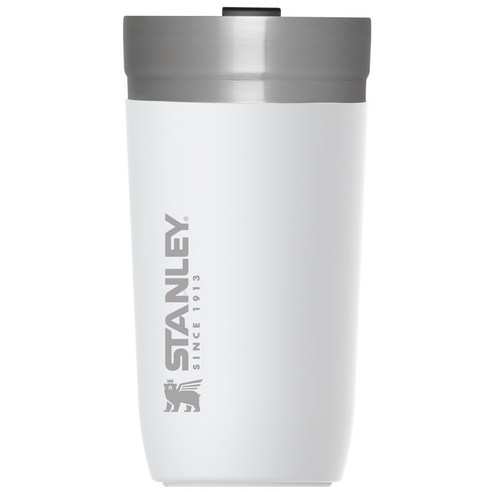 [쿠팡수입] 스탠리 고 진공 텀블러, 화이트, 473ml
