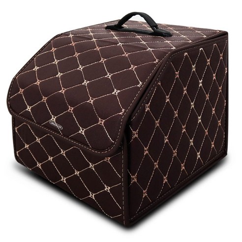 어반카 스티치 차량용 다용도 수납함, 브라운